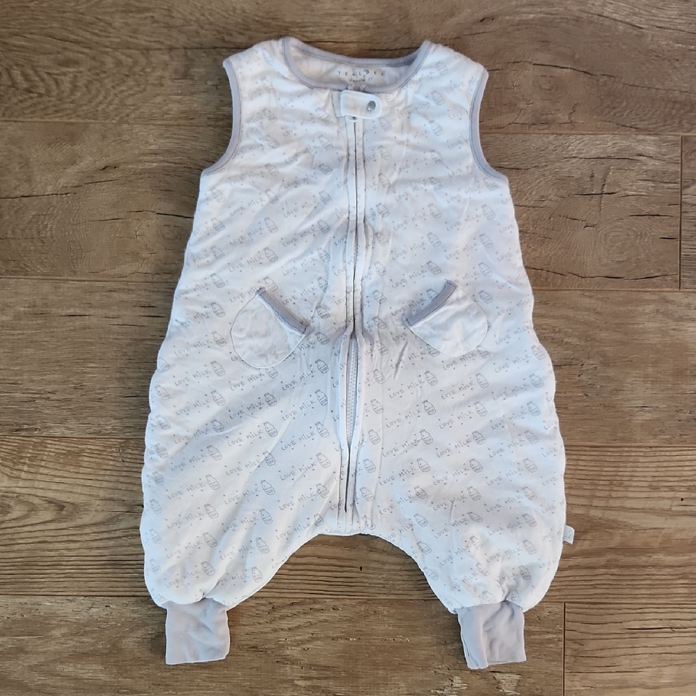 Soft White Sleep Sack for Kids